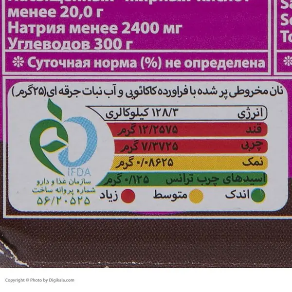 شکلات جیجیس نان مخروطی سوربن - 25 گرم بسته 24 عددی - 4