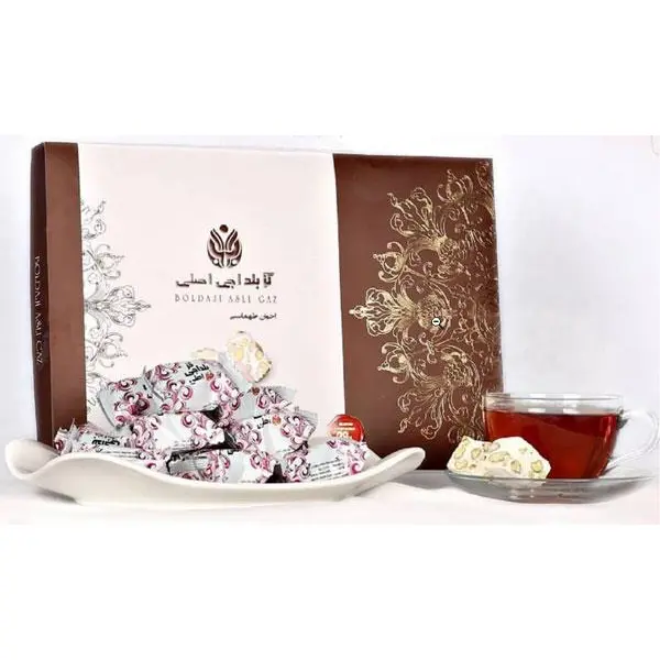 گز28درصد پسته و بادام گز شاهکار (بلداجی اصلی) 400 گرم - 2