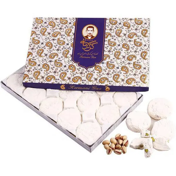 گز اردی 28 درصد مخلوط پسته و بادام گز کرمانی - 450 گرم - 5