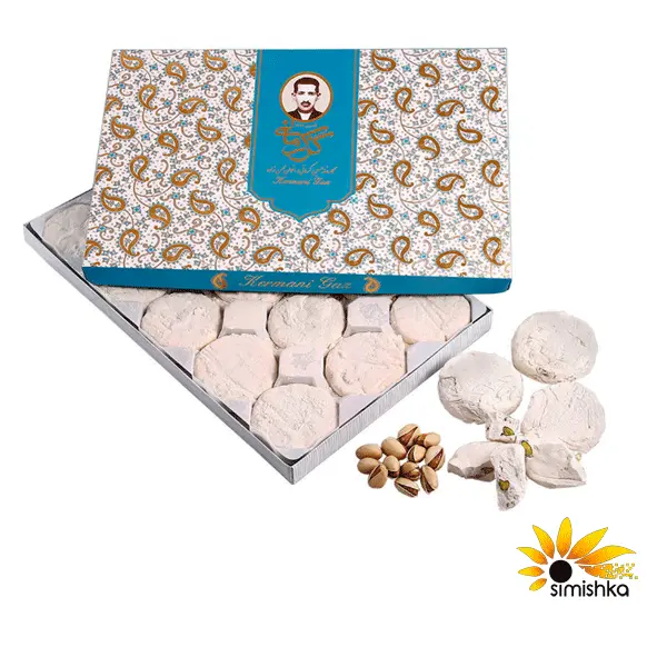 گز اردی 28 درصد مخلوط پسته و بادام گز کرمانی - 450 گرم - 4