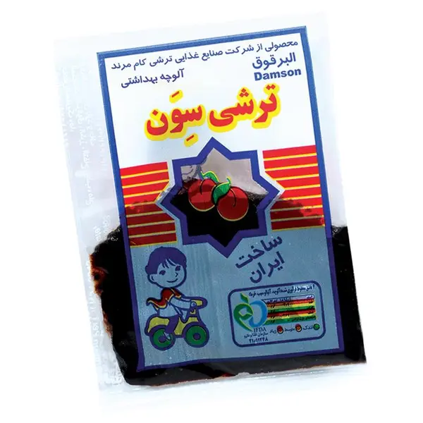 تمر آلوچه خمیری ترش سون - 30 گرم 20 عددی - 3