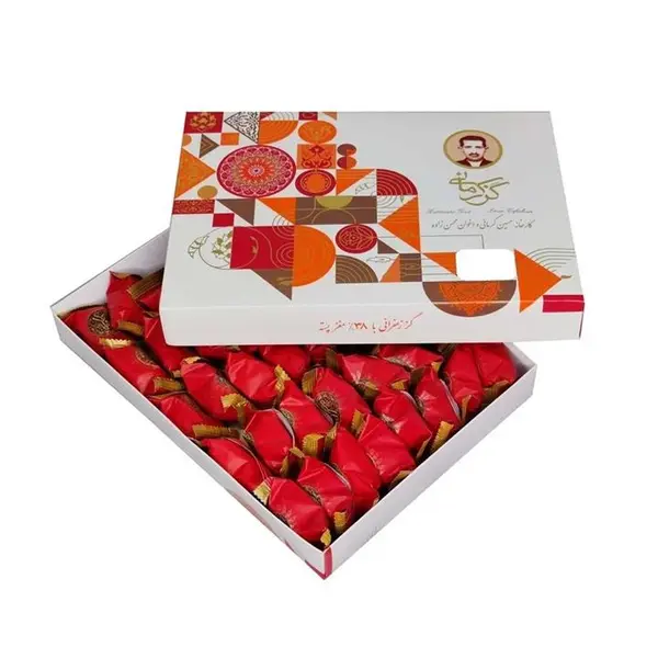 گز  38 درصد لقمه مغز پسته زعفرانی گز کرمانی - 450 گرم - 3