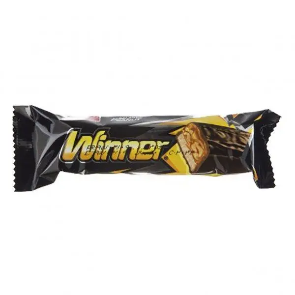 شکلات مغزدار بادام زمینی وینر 40 گرمی شیرین عسل - 4