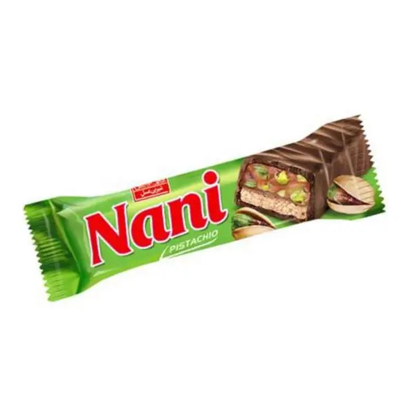 شکلات نانی کارامل با مغز پسته شیرین عسل - 40 گرم - 2