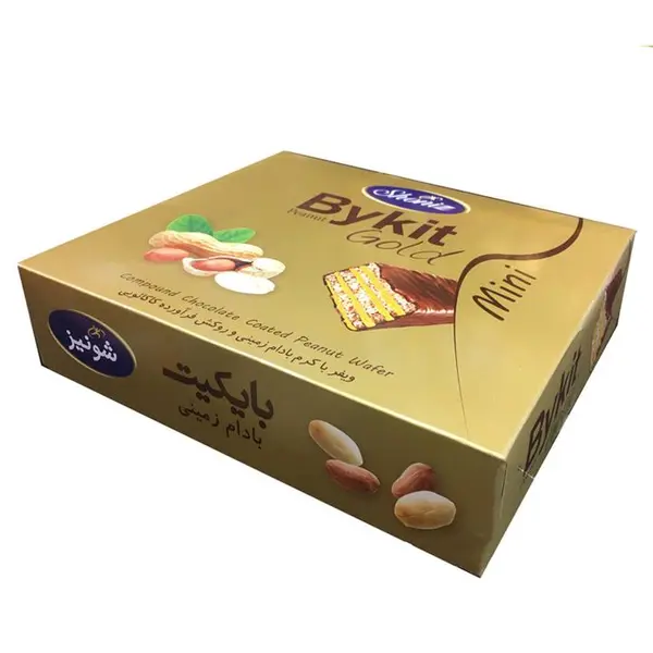ویفر مینی بایکیت بادام زمینی طلایی شونیز - 500 گرم - 2