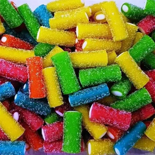 پاستیل لوله ای شیرین مارابو (پک500گرمی)مدلاخیلی متنوعه،حتمابرای سفارش به بخش گفت وگو مراجعه کنیدوشکل دلخواه روسفارش بدید - 3