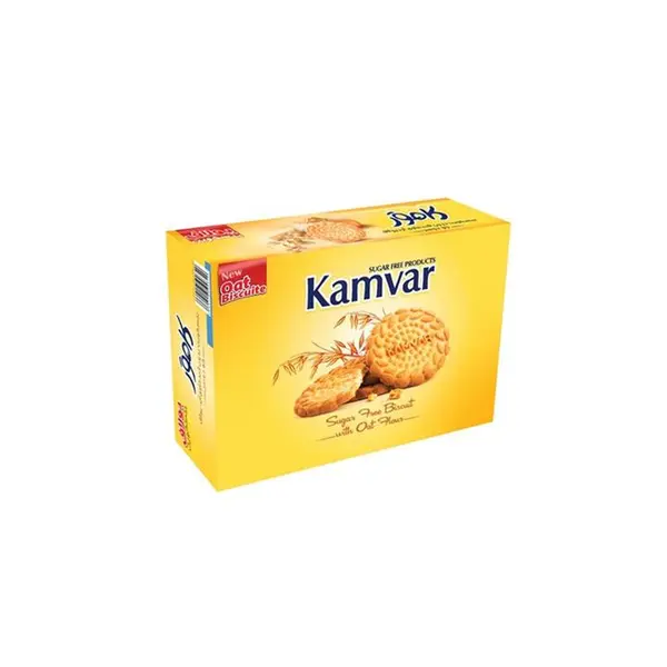 بیسکویت بدون قند کامور حاوی آرد یولایف (جو دوسر) 500 گرم - 3