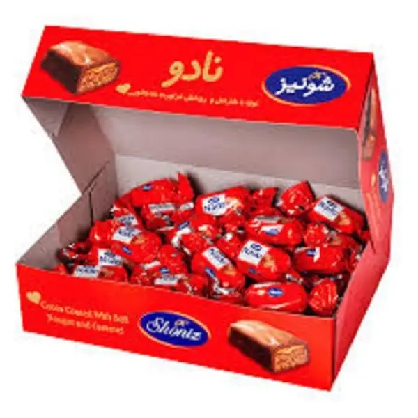 شکلات نادو قرمز  شونیز 500گرم - 3