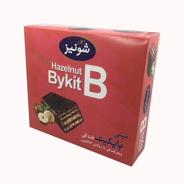 ویفر شکلاتی مینی بایکیت فندقی شونیز - 500 گرم - 4
