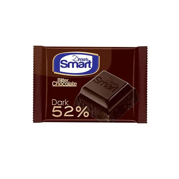 شکلات تلخ 52 درصد دریم اسمارت شیرین عسل 50 گرم - 2