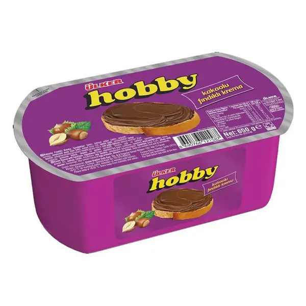 کرم کاکائو فندقی هوبی 650 گرمی Ulker Hobby - 2