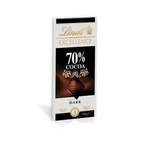 شکلات تابلت تلخ 70% لینت مدل اکسلنس - 2