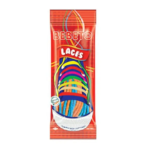 پاستیل بند کفش ببتو 75 گرمی bebeto laces - 4
