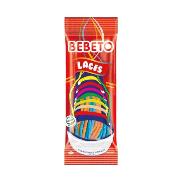 پاستیل بند کفش ببتو 75 گرمی bebeto laces - 5