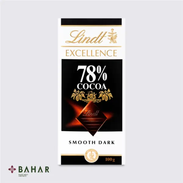 شکلات تلخ اکسلنس 78% لینت – 100 گرم - 3