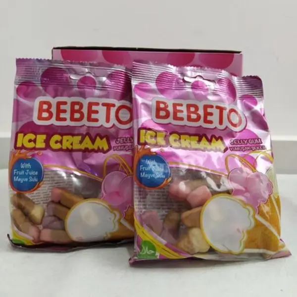 پاستیل بستنی قیفی ببتو -80 گرم - 5