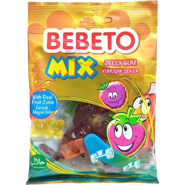 پاستیل مخلوط ببتو - 80 گرم - 2