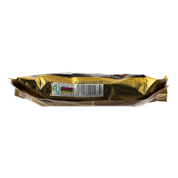 بیسکویت کوکی پاپل شیرین عسل نارگیلی با تکه های کاکائو 80 گرم - 6