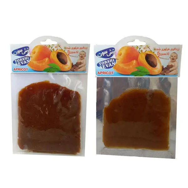 زردآلوی فرآوری شده ترش سون  - 80 گرم بسته 10 عددی - 4