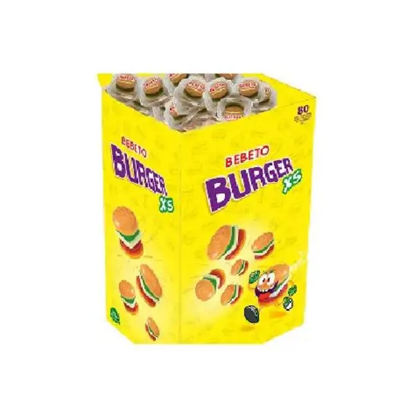 پاستیل مینی همبرگر 80 عددی ببتو Bebeto - 6