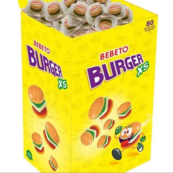 پاستیل مینی همبرگر 80 عددی ببتو Bebeto - 3