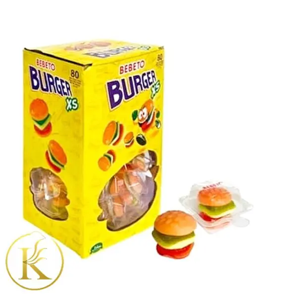 پاستیل مینی همبرگر 80 عددی ببتو Bebeto - 4