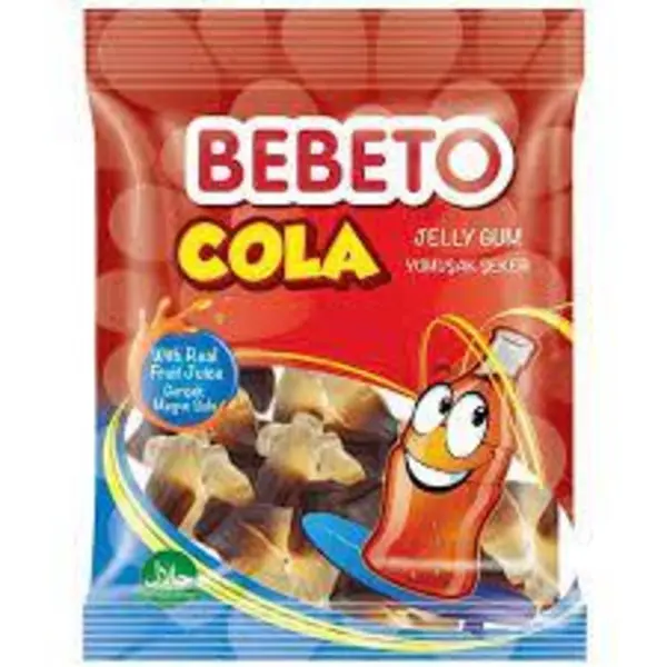 پاستیل نوشابه ای ببتو 80 گرمی bebeto kola - 3