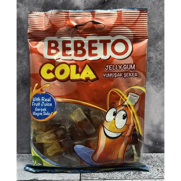 پاستیل نوشابه ای ببتو 80 گرمی bebeto kola - 4