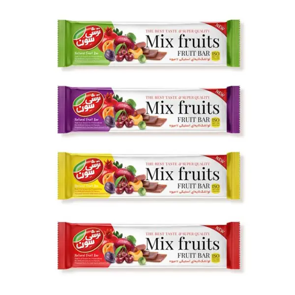 لواشک مخلوط هفت میوه استیکی ترشی سون - 90 گرم بسته 10 عددی - 6