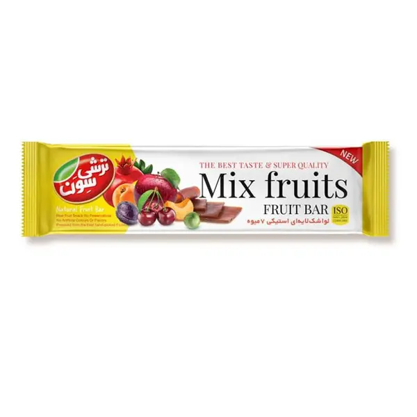 لواشک مخلوط هفت میوه استیکی ترشی سون - 90 گرم بسته 10 عددی - 2