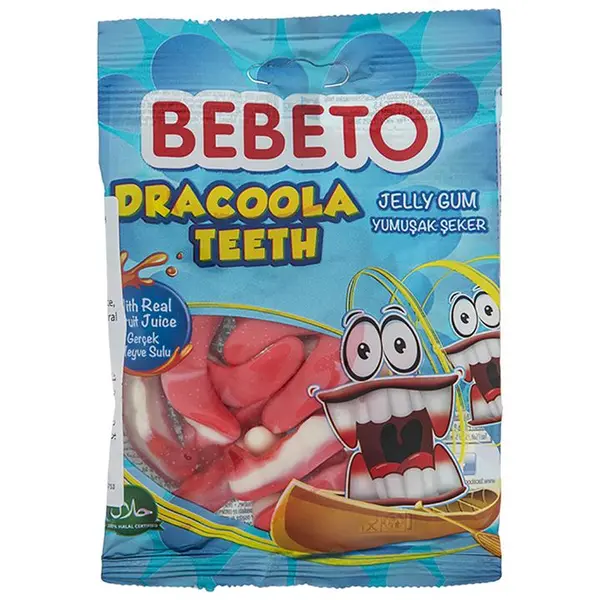 پاستیل ببتو مدل Dracoola Teeth مقدار 80 گرم - 2