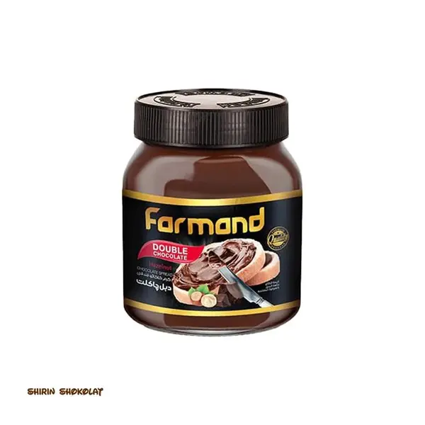 شکلات صبحانه فندقی دبل چاکلت فرمند Farmand در 3 وزن - 2