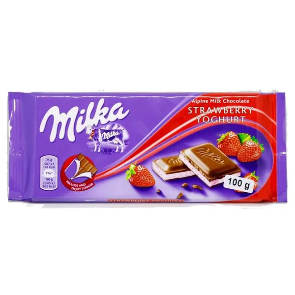 شکلات توت فرنگی میلکا – milka - 4