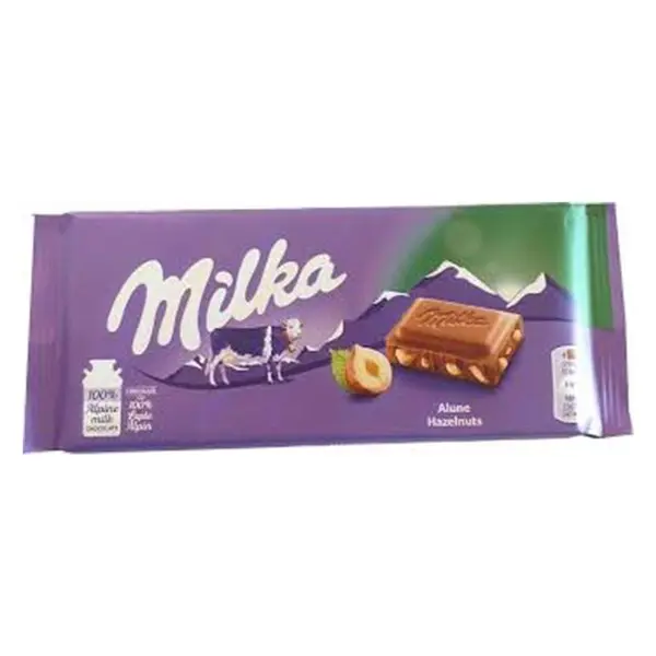 شکلات میلکا فندوقی milka hazelnut - 3