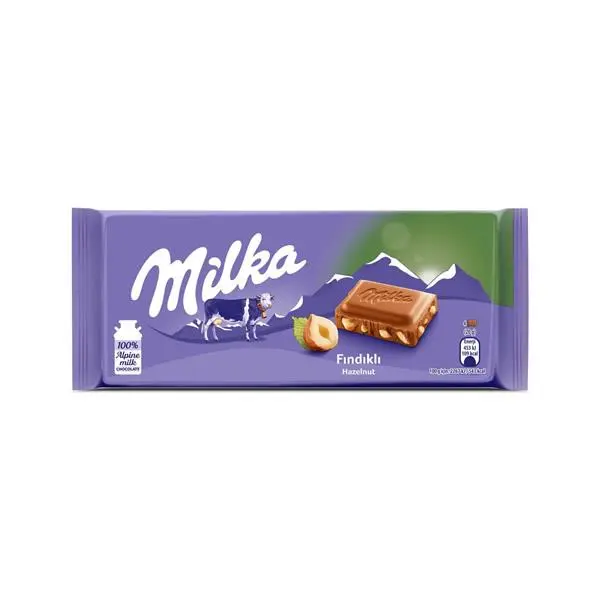 شکلات میلکا فندوقی milka hazelnut - 6