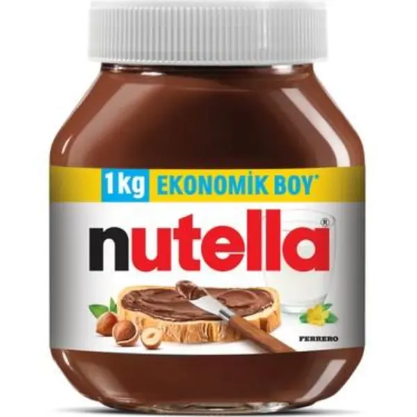 شکلات صبحانه فندقی نوتلا nutella حجم 1 کیلویی - 5