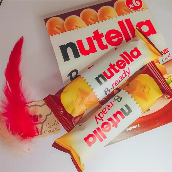 ویفر فندق کاکائو نوتلا بی ردی nutella B ready حجم 22 گرم - 2