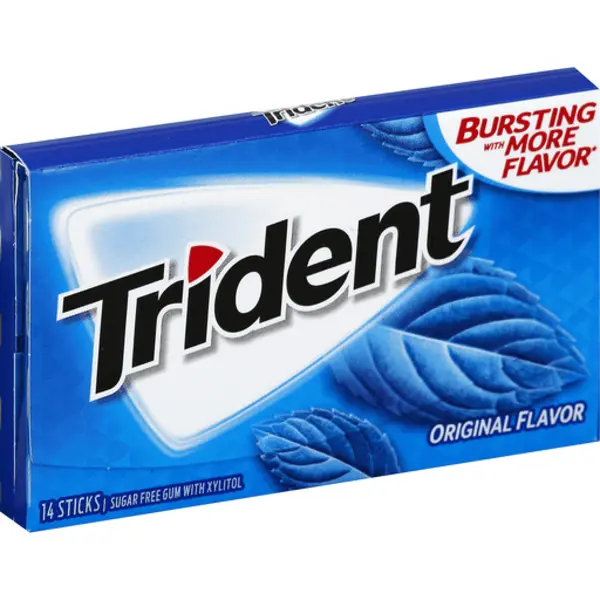 آدامس تریدنت نعنا تند Original Tflavor rident 14 عدد