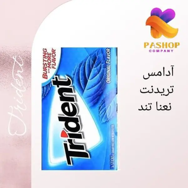 آدامس تریدنت نعنا تند Original Tflavor rident 14 عدد - 6