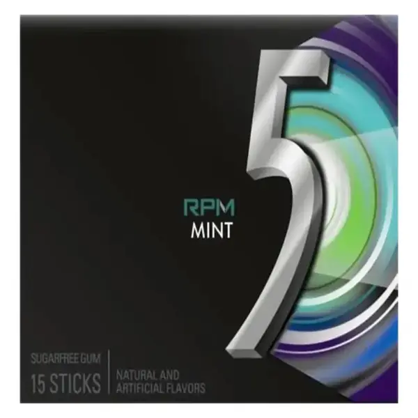 آدامس بدون شکر فایو RPM Mint - بسته ای - 2