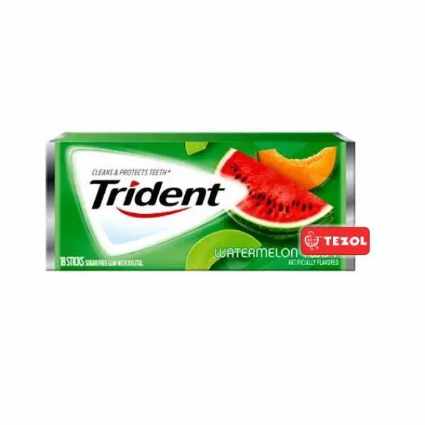 آدامس تریدنت با طعم هندوانه Trident تعداد 18 عددی - 4