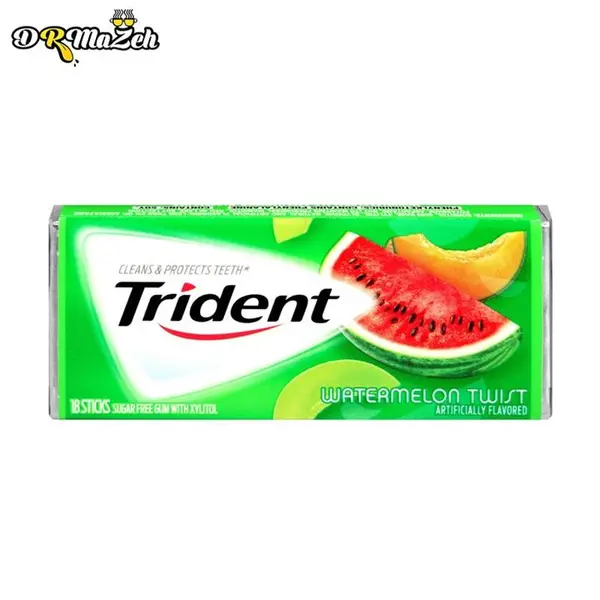 آدامس تریدنت با طعم هندوانه Trident تعداد 18 عددی - 5