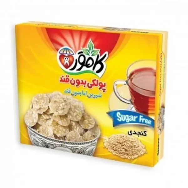 پولکی بدون قند کنجدی - 2