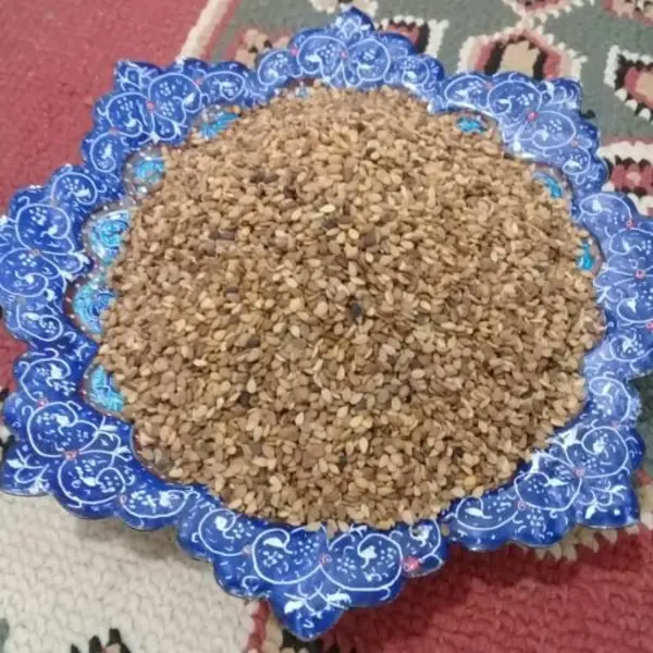 کنجد قهوه ای فله ای