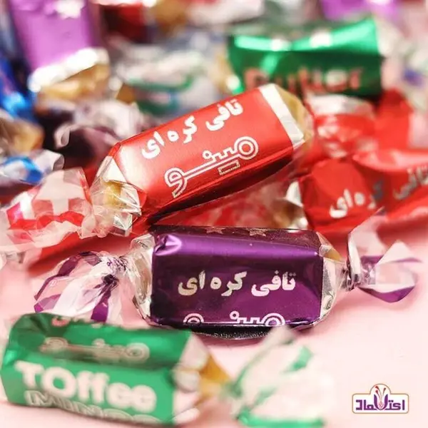 شکلات تافی کره ای مینو فله - 3