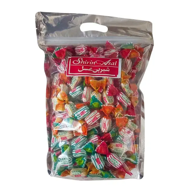 شکلات تافی میوه ای میلکی مو شیرین عسل - 1000 گرم - 3