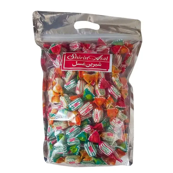 شکلات تافی میوه ای میلکی مو شیرین عسل - 1000 گرم - 2