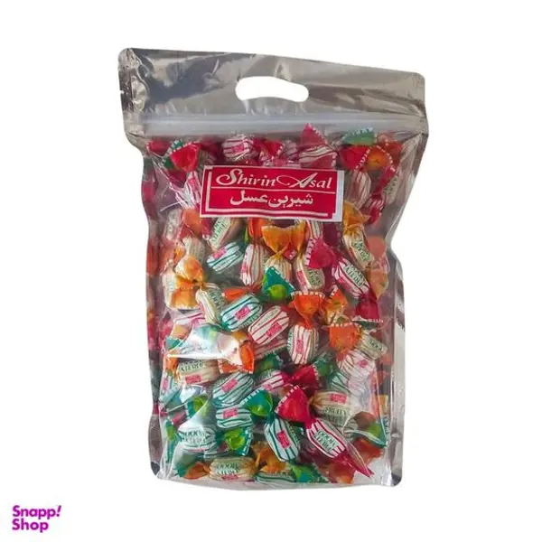 شکلات تافی میوه ای میلکی مو شیرین عسل - 1000 گرم - 4