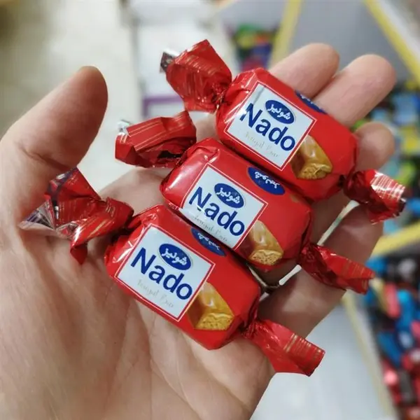 تافی کاراملی با روکش کاکائویی نادو شونیز - 1000گرم - 4