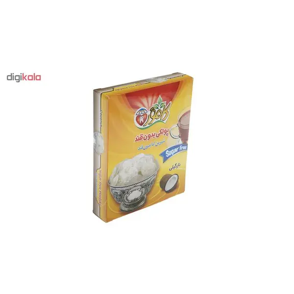 پولکی نارگیلی بدون قند کامور 150 گرم - 4